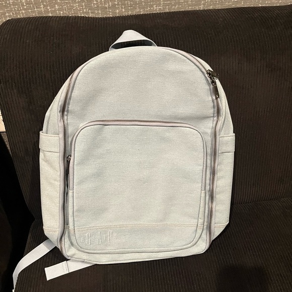 NWT Gap x BÉIS The Travel Backpack Denim Blue